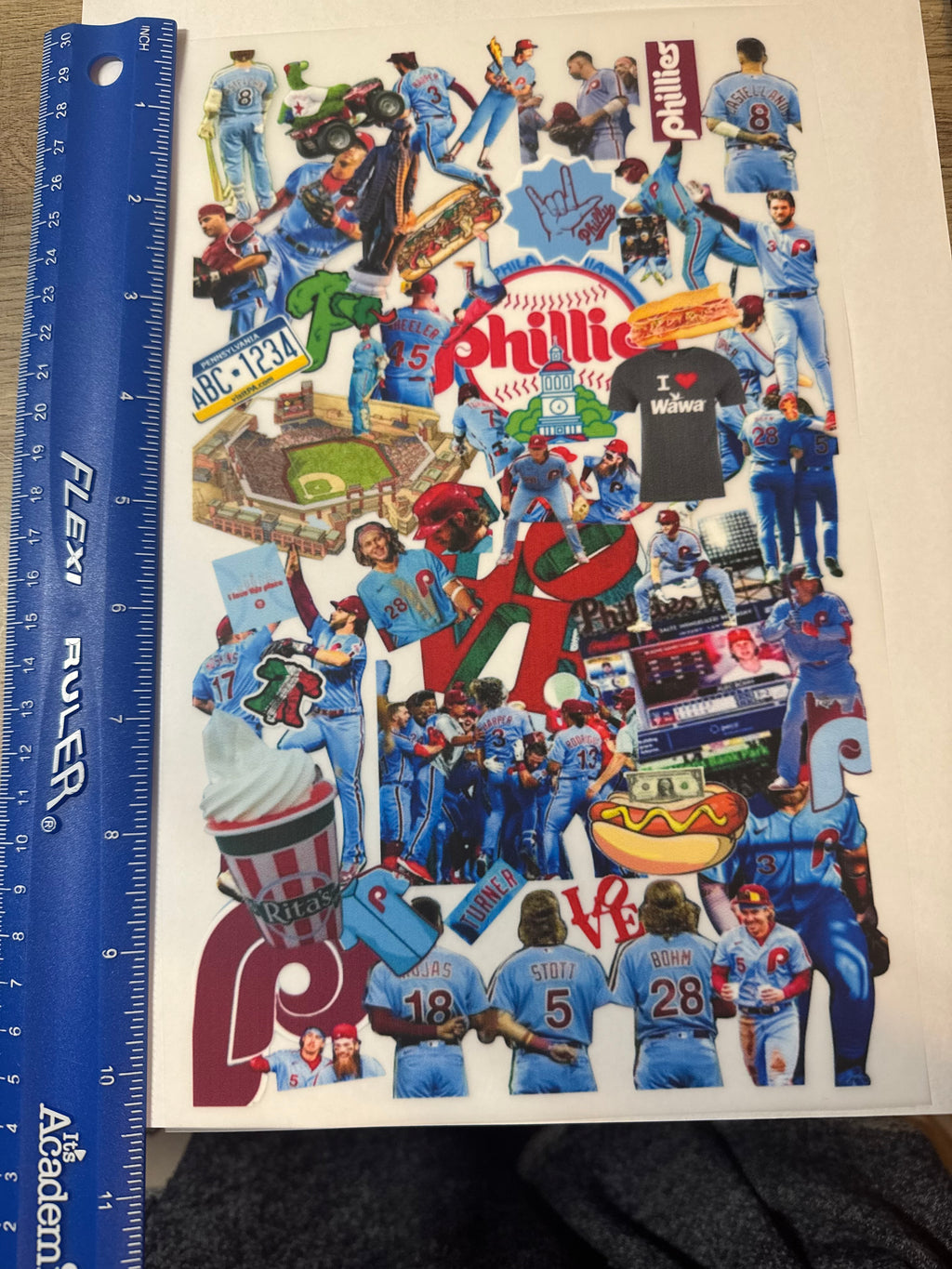 Philly Baseball DTF Transfer