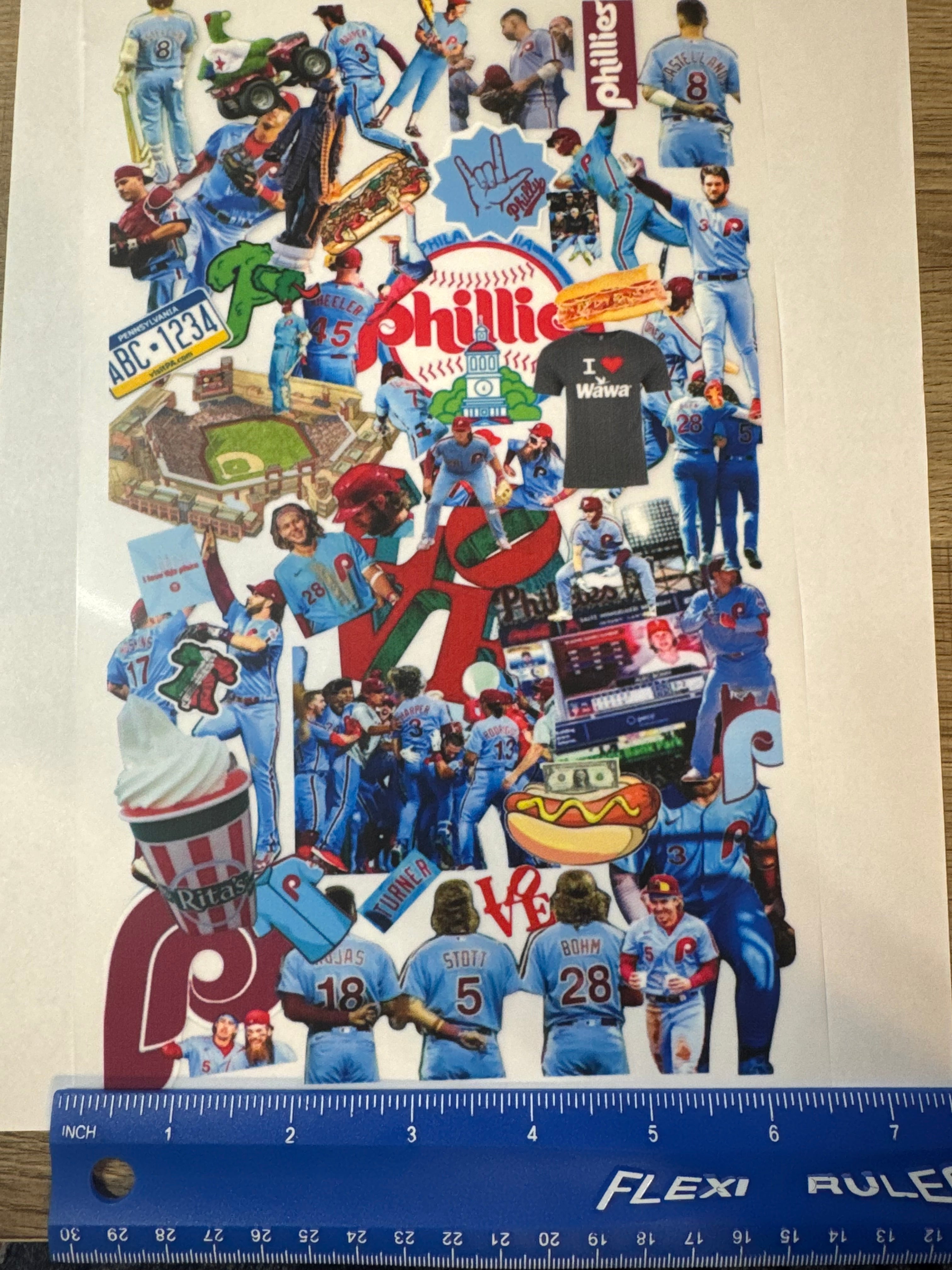 Philly Baseball DTF Transfer