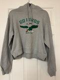 Grey Go Birds Hoodie