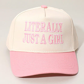 Literally just a girl hat