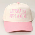 Literally just a girl hat