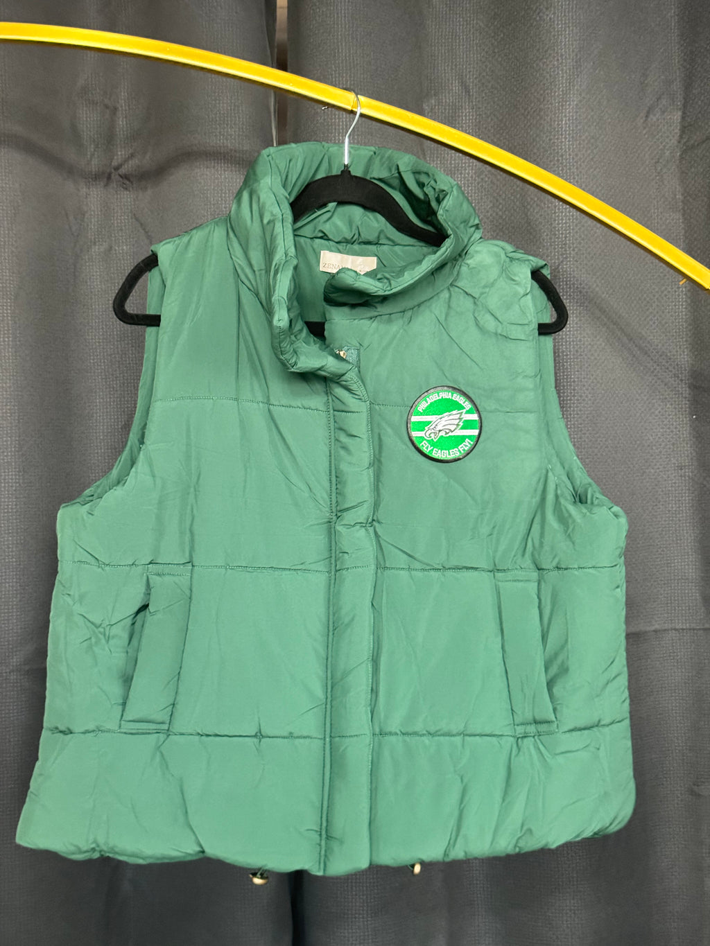 Green Puffer Vest