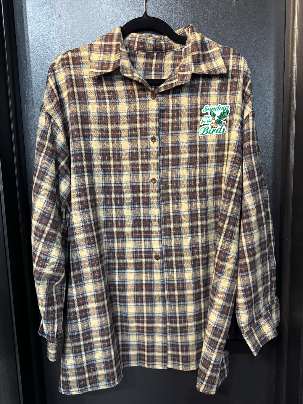 Sundays for the Birds Flannel