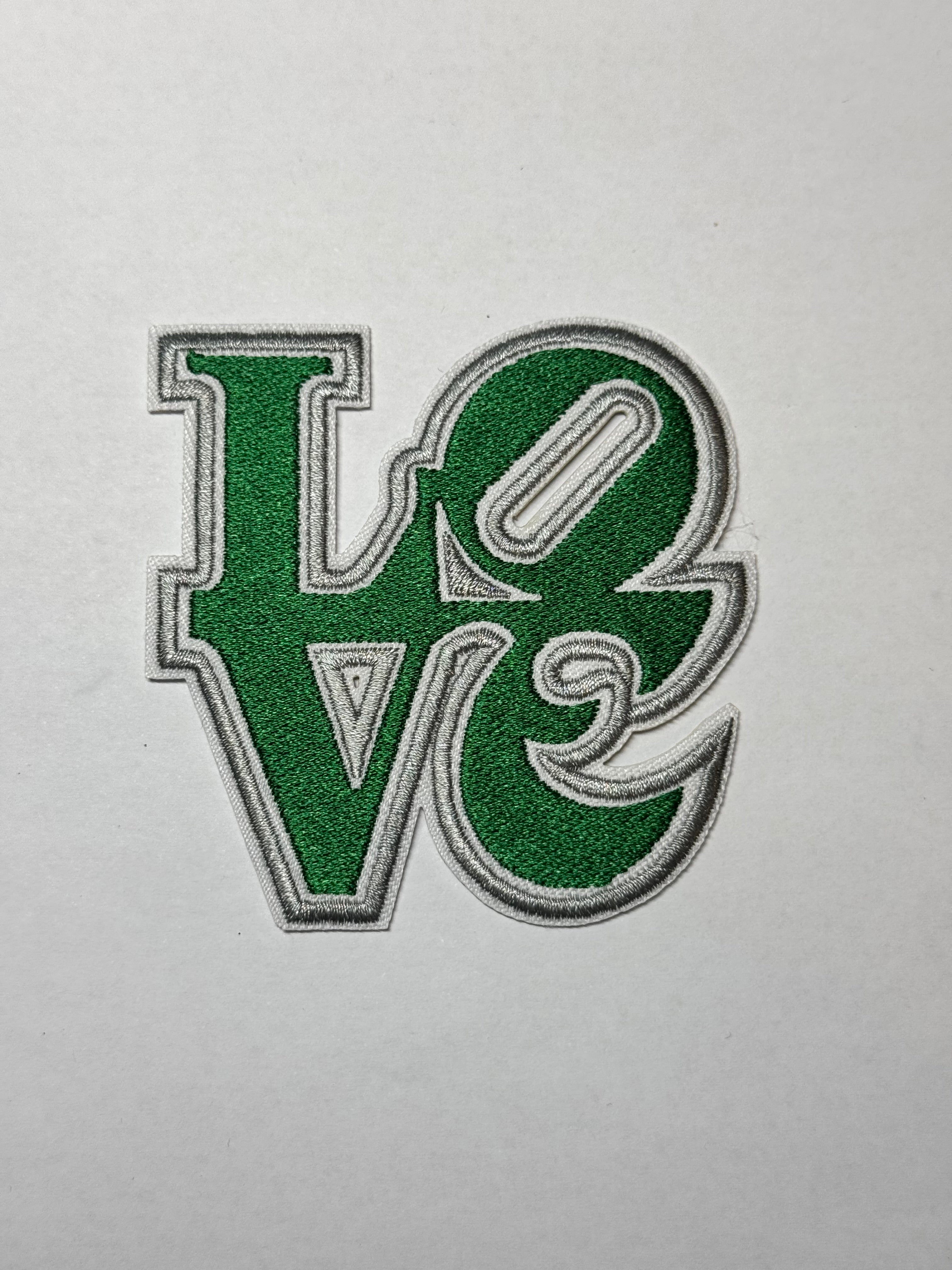 Green Love Patch