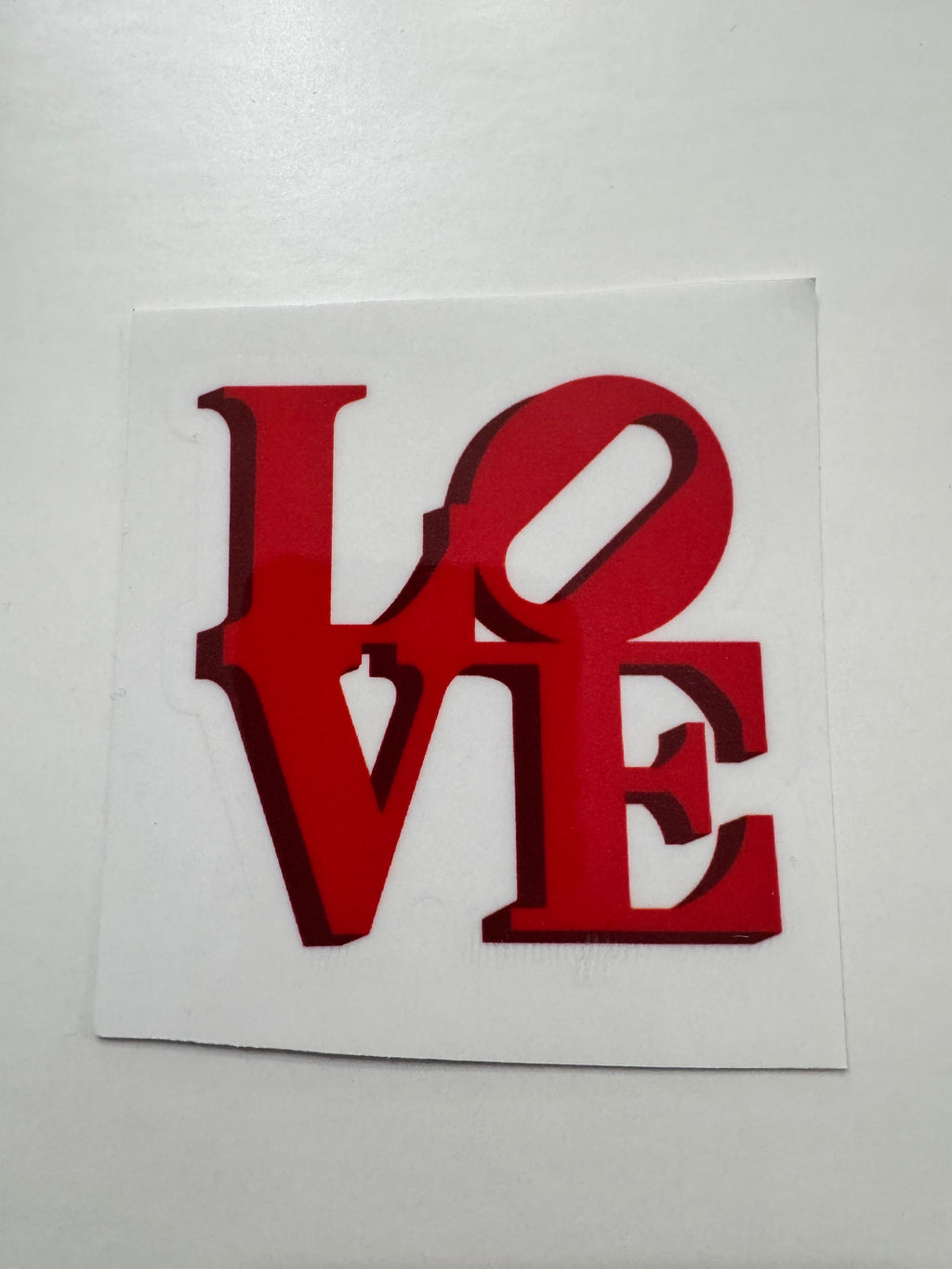 Red Love Sticker