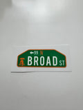 Broad Street Sticker