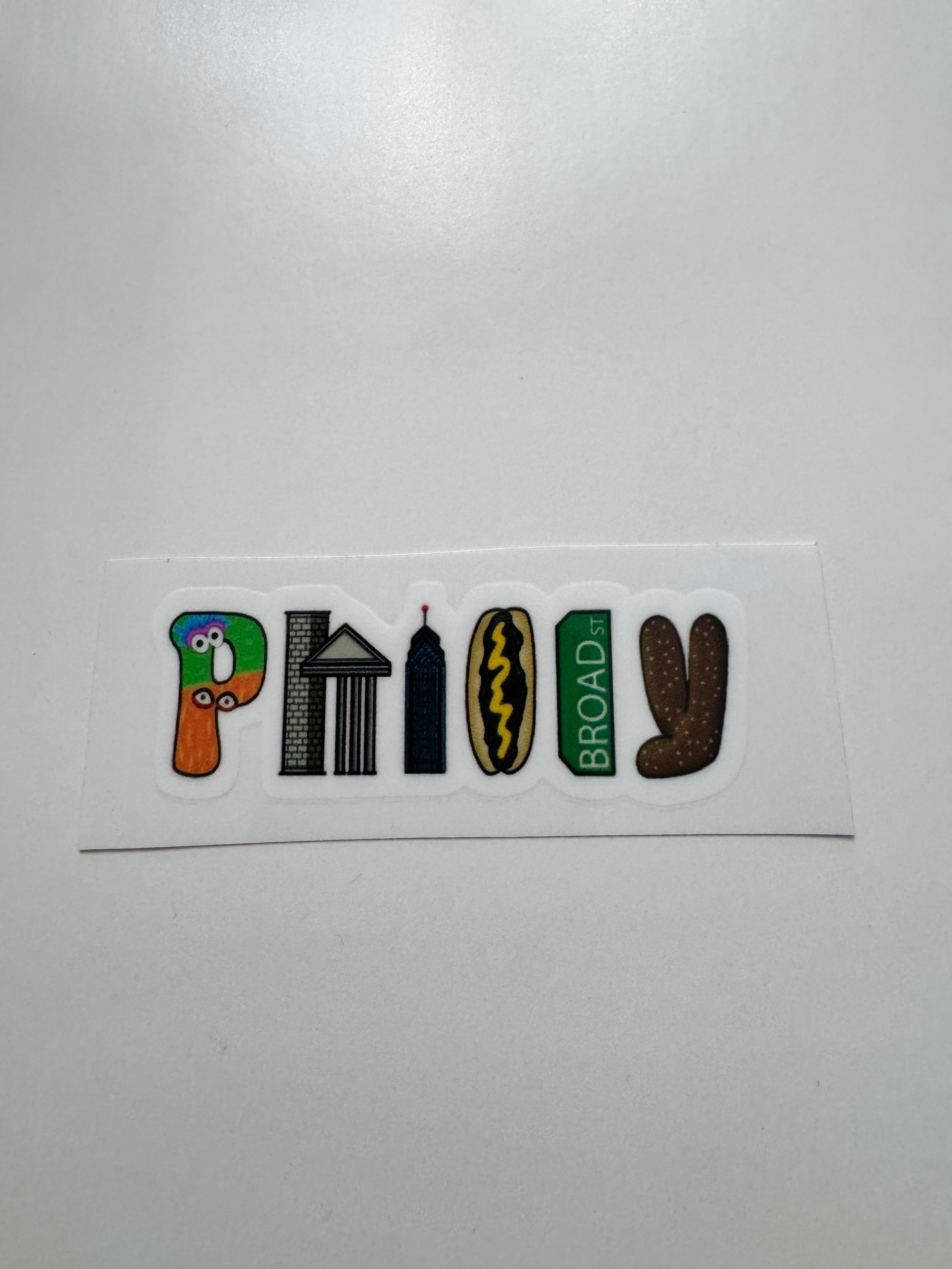 Philly Favorites Sticker