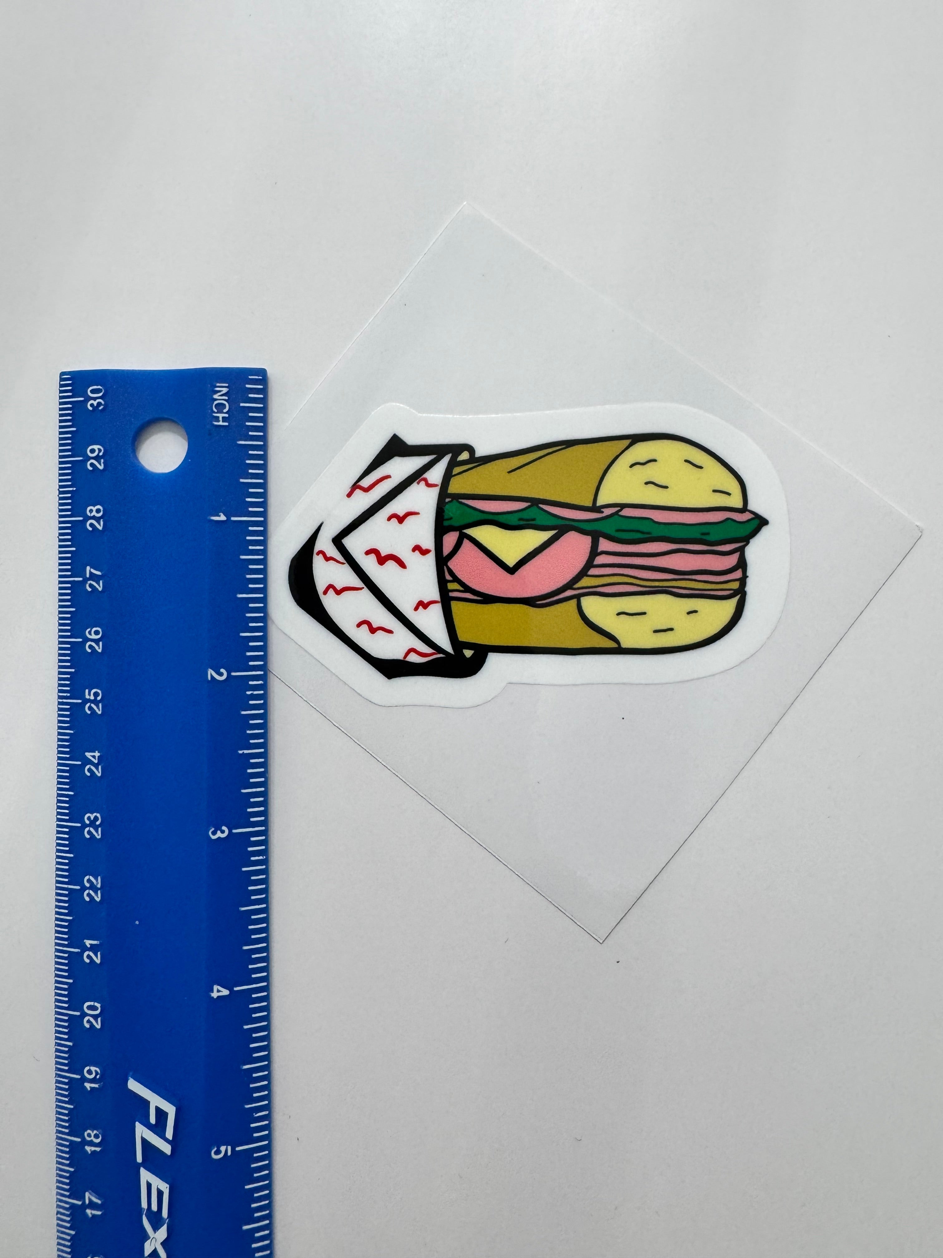 Hoagie Sticker / philly foods