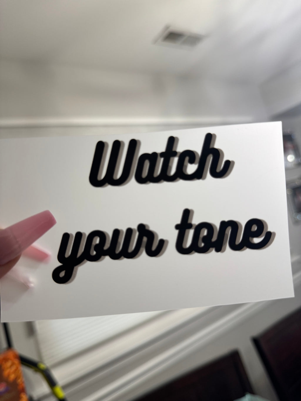 Watch your Tone / Hairstylist DTF Transfer