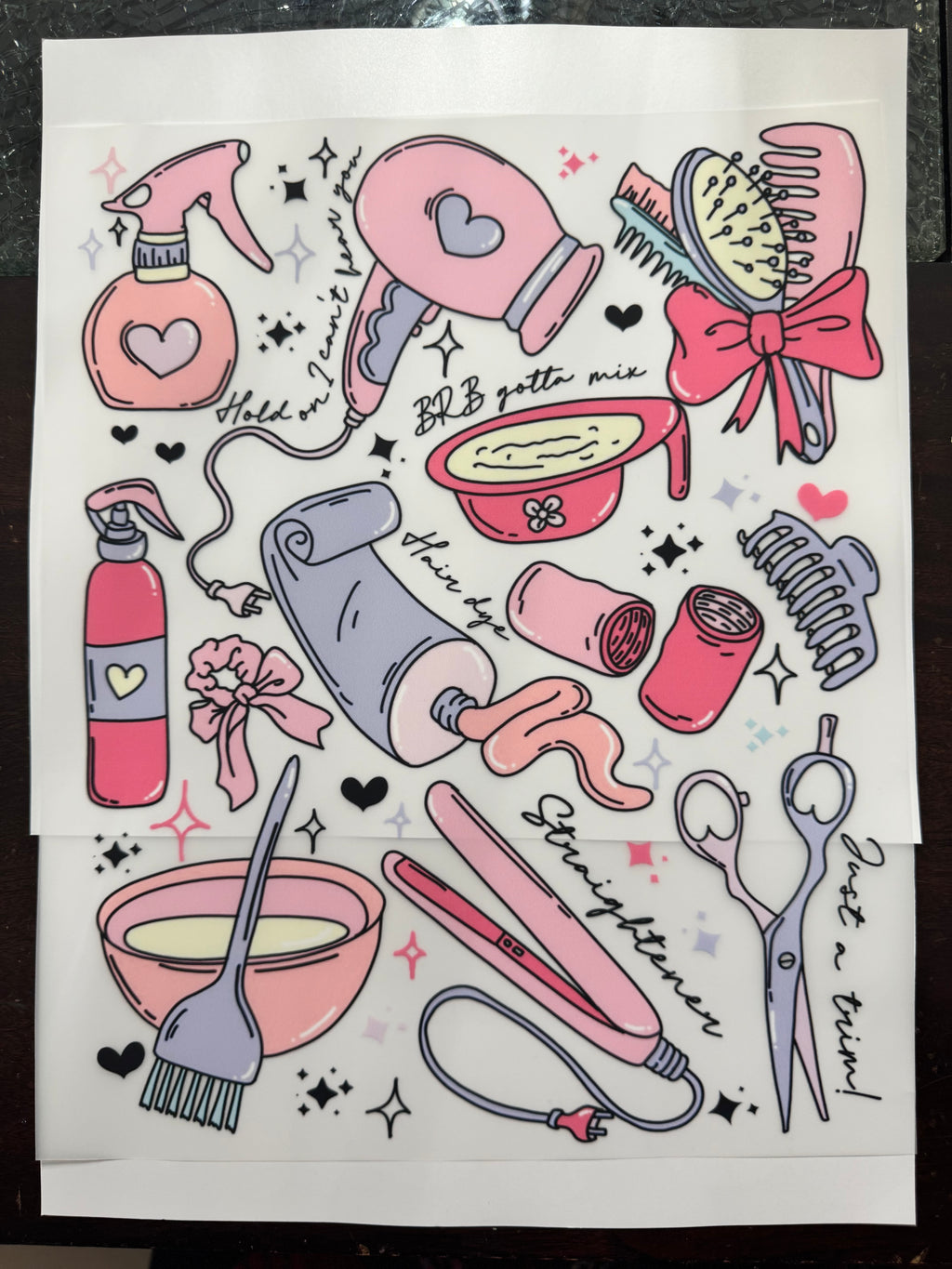 Hairstylist DTF Transfer