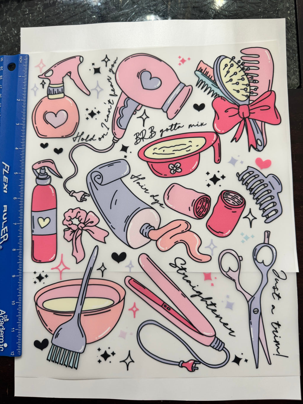 Hairstylist DTF Transfer