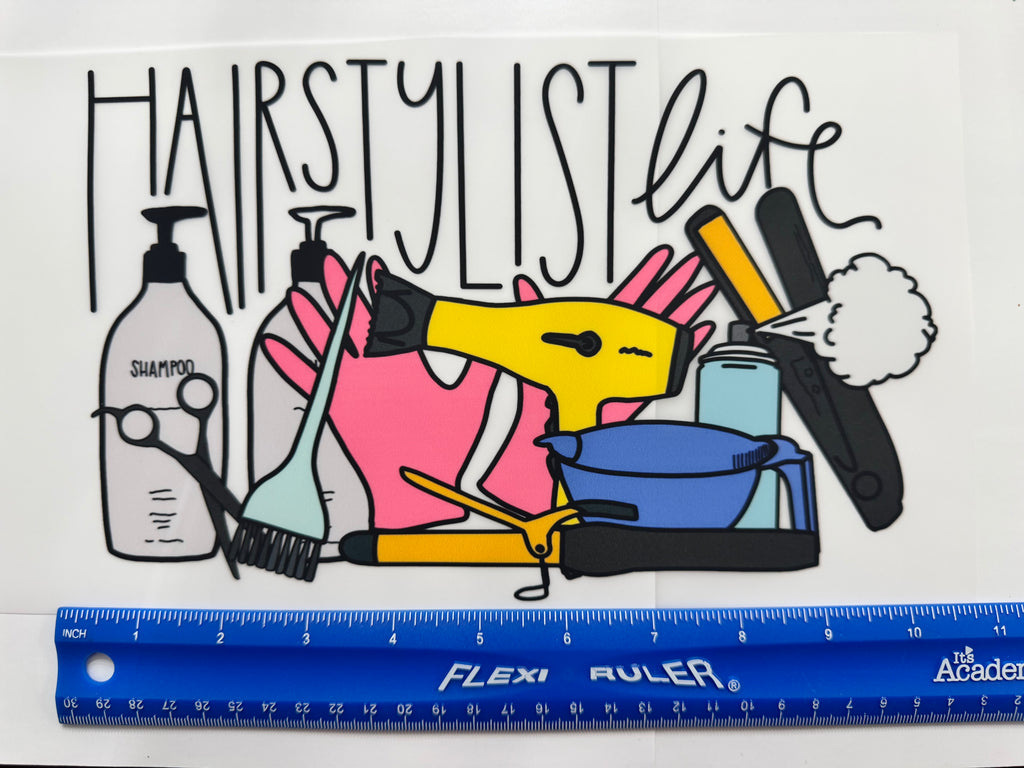 Hairstylist Life DTF Transfer