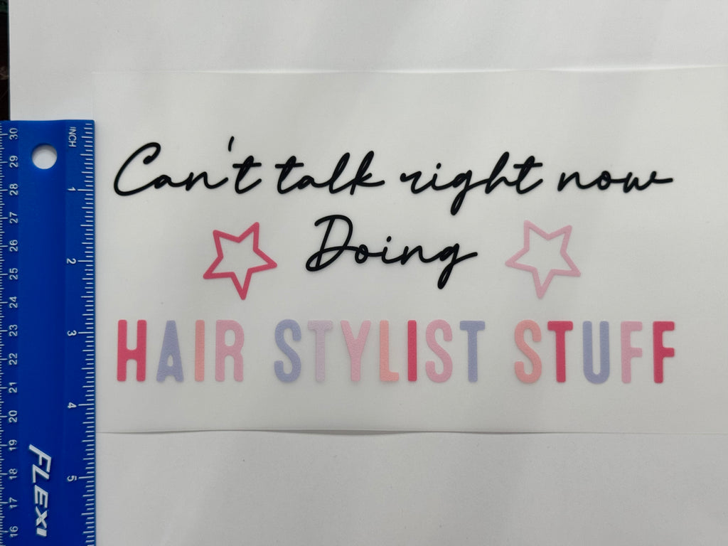 Hairstylist DTF Transfer